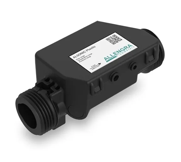 Caudalímetro ultrasónico Alsonic Plástico de Allengra